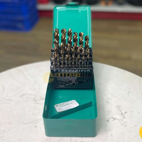 Bộ mũi khoan xoắn Cobalt (bộ 25 cái) Sata 52825