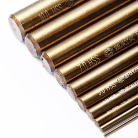 Bộ mũi khoan xoắn Cobalt HSS (bộ 10 cái) Sata 52810