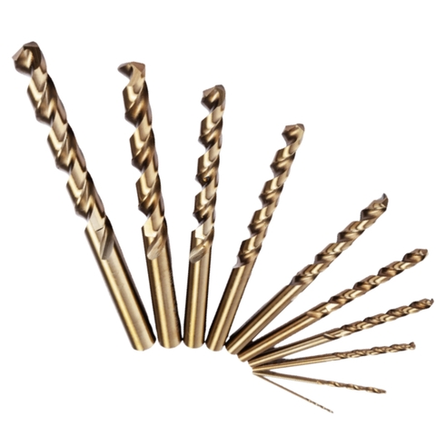 Bộ mũi khoan xoắn Cobalt HSS (bộ 10 cái) Sata 52810