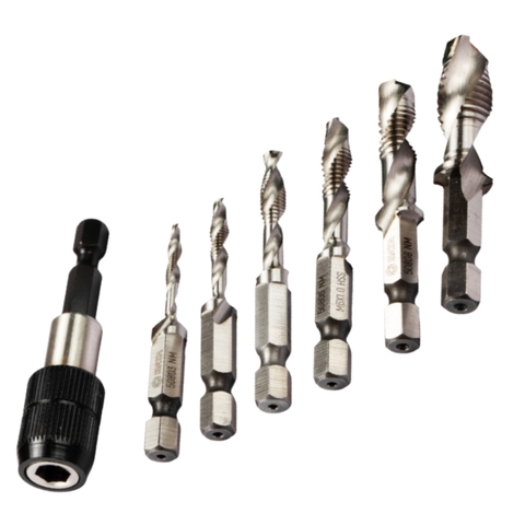 Bộ mũi khoan xoắn HSS (bộ 7 cái) Sata 50457