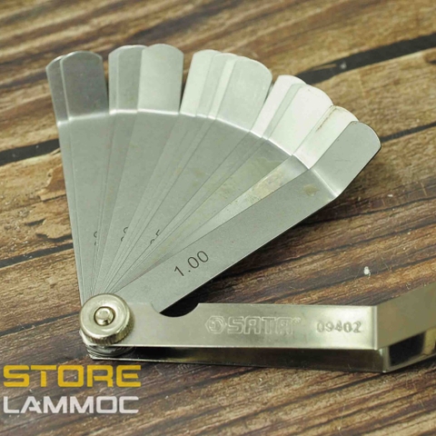 Bộ thước lá 16 chi tiết SATA 09402
