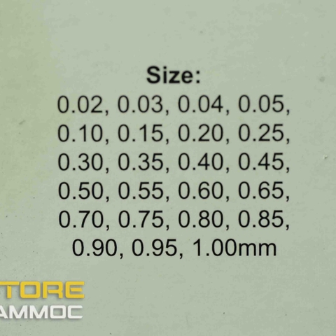 Bộ thước lá 23 chi tiết 0.05 - 1mm SATA 09405