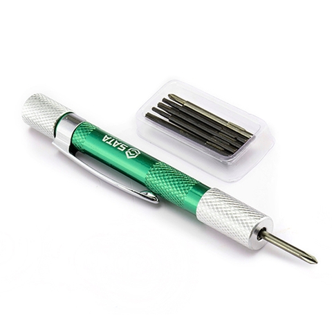 Bộ tua vít điện tử mini bông sao và Bake Sata 03142