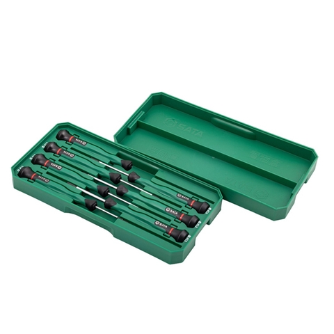 Bộ tua vít nhỏ đầu dẹp (bộ 6 cái) Sata 09311