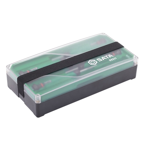 Bộ tua vít nhỏ đầu dẹp (bộ 6 cái) Sata 09311