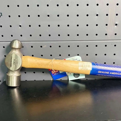 Búa cán gỗ đầu bi 2 chức năng 24oz Workpro W041030