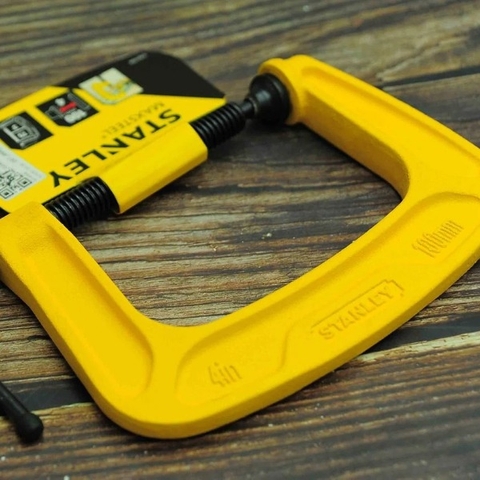 Cảo chữ C 50mm và 100mm Stanley 83-032K, 83-034K