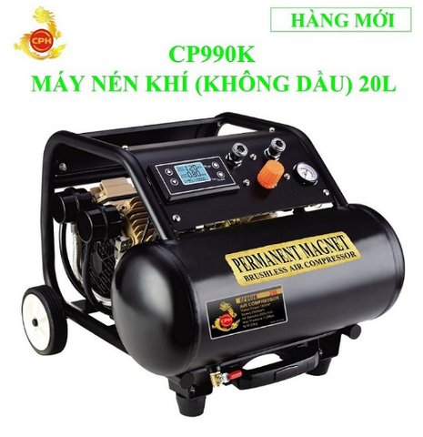 Máy nén khí không dầu và không chổi than 20L CPH CP990K