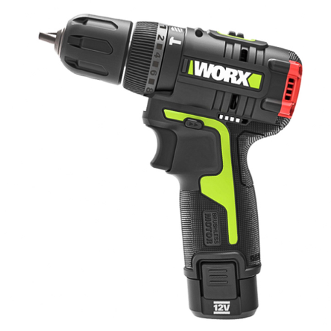 Máy khoan pin Worx 12V, có búa 40Nm WU131X-11 (1 pin 2Ah + 1 sạc 1.5Ah)