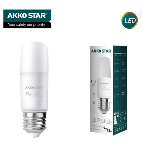 Đèn Led tròn 12W sáng trắng  AKKO STAR 06097
