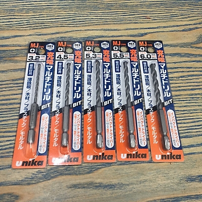 Mũi khoan đa năng Unika chuôi lục giác dòng MJ