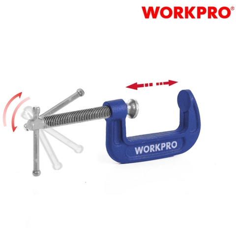Cảo chữ C nhả nhanh Workpro