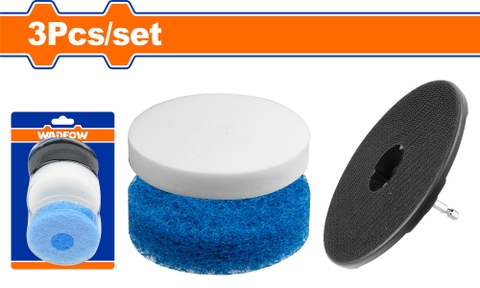 Bộ 3 miếng chà sàn và đế tròn 3.5
