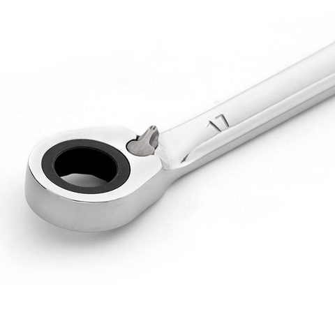 Cờ lê vòng miệng tự động, đảo chiều  10mm Sata 46603