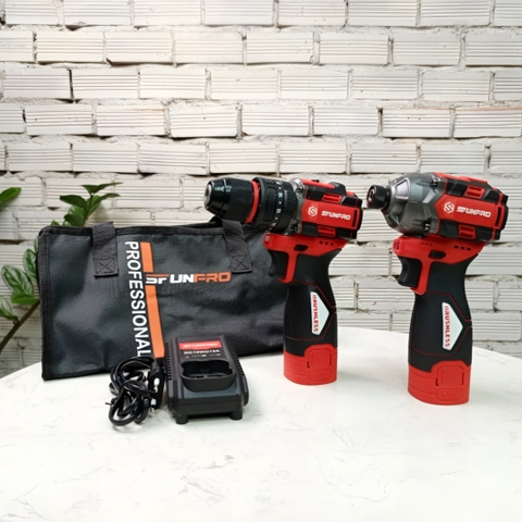 Combo máy khoan pin và máy bắt vít pin 16V Sfunpro S2AH7916-COMBO