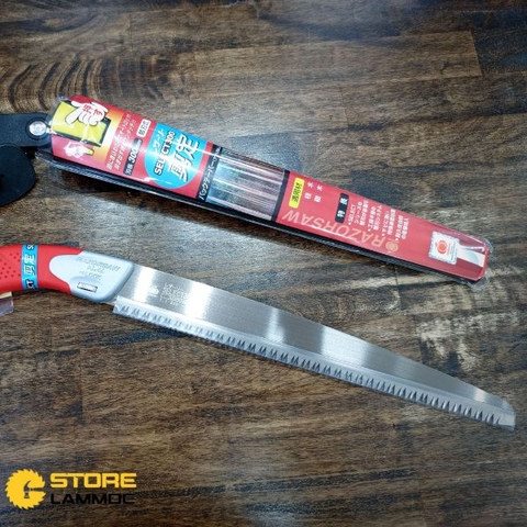 Cưa cắt cành răng thô 300mm Sentei Razor Saw Gyokucho RZ175