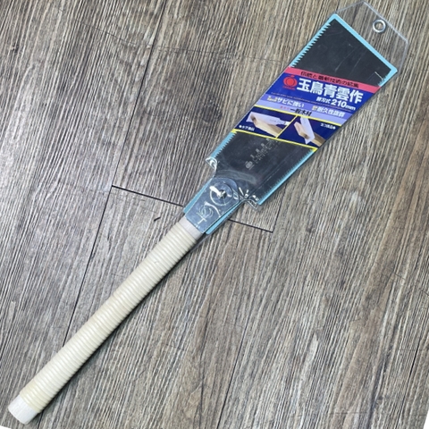 Cưa cắt mộng gỗ 2 mặt lưỡi 0.45mm cán mây Razor Saw Gyokucho RZ605