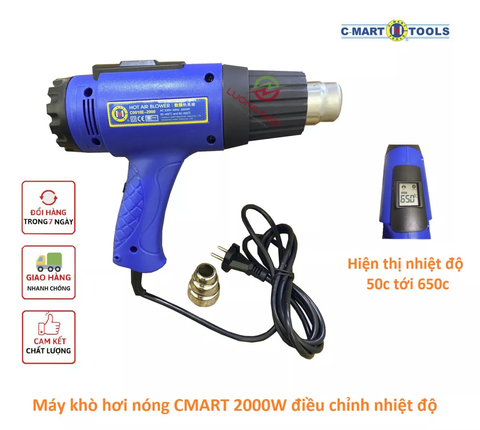 Khò nhiệt ( hiển thị số ) C-MART C0185E-2000