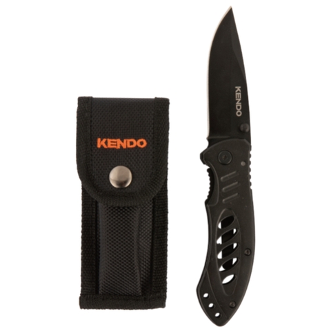 Dao tiện ích gấp gọn chất liệu thép không gỉ 165mm Kendo 30929