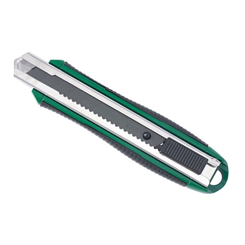 Dao rọc giấy có nút khóa lưỡi dao 18x100mm Sata 93612