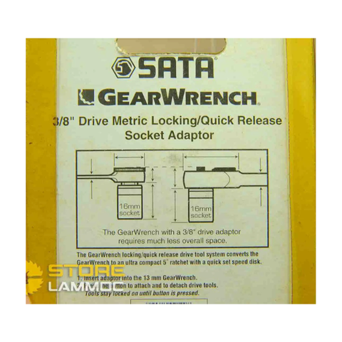 Đầu lắp chuyển khóa vòng 13 mm qua cần tự động cho socket 3/8