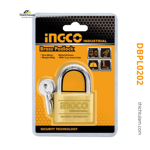 Ổ khóa 20mm Ingco DBPL0202