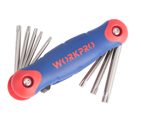 Bộ lục giác xếp gọn bông sao 8 chi tiết WORKPRO W022003
