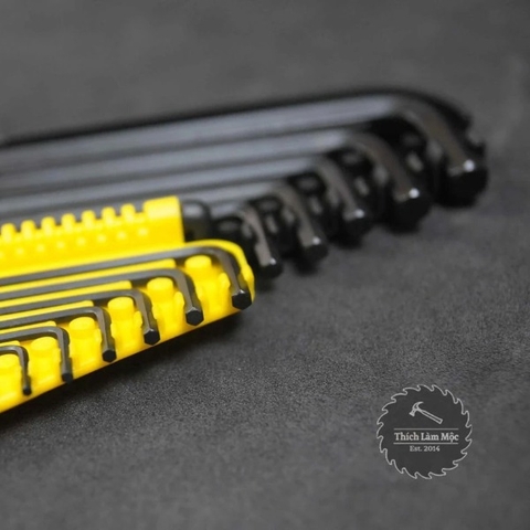 Bộ lục giác hệ Inch 12 chi tiết Stanley 69-257