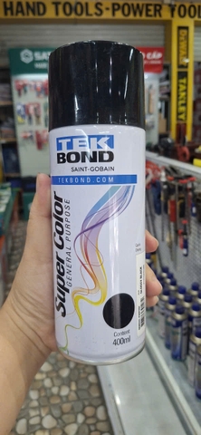 Sơn đa năng Tekbond đen bóng - glossy black