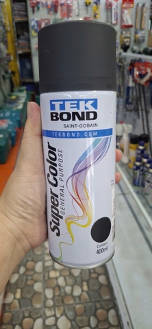 Sơn đa năng Tekbond đen mờ - matte black