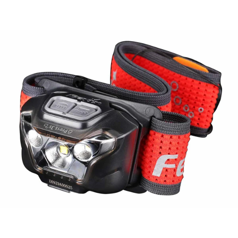 Đèn pin đội đầu siêu nhẹ 500Lm chiếu xa 82m sạc USB Fenix HL18R-T