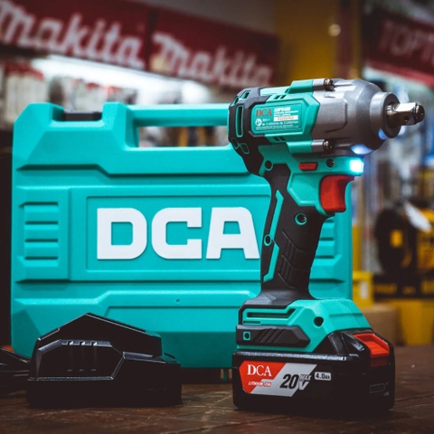 Máy bắn bu lông pin 20V 488Nm DCA ADPB488DM bộ 1 pin 4.0Ah