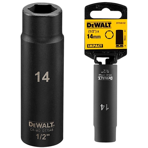 Đầu tuýp đen 14mm 1/2inch Dewalt DT7548-QZ