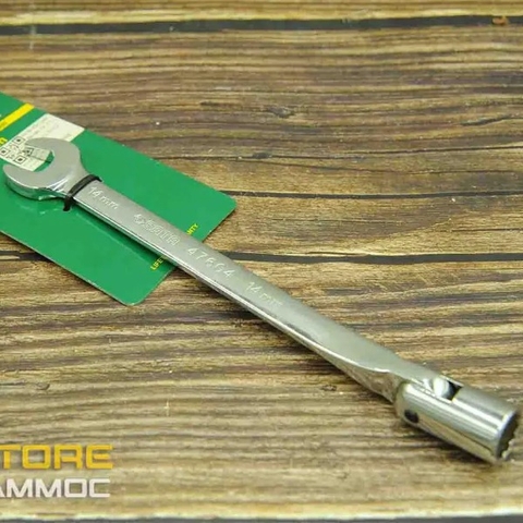 Cờ lê đầu tuýp lắc léo 14, 17, 19mm Sata 47604, 47605, 47606