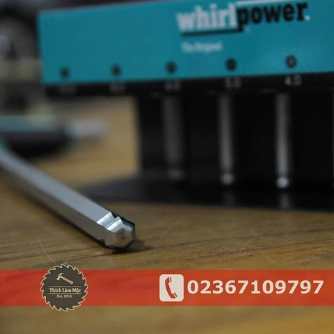 Bộ lục giác đầu bi chữ T Whirlpower 151-0908