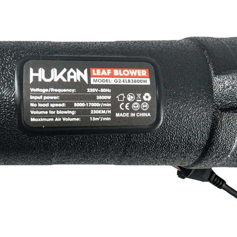 Máy thổi lá điện công suất lớn 3800W Hukan G2-ELB3800W