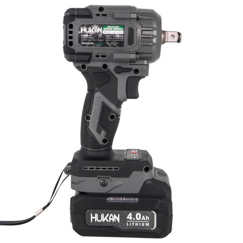 Máy siết bu lông pin 570Nm, đầu 1/2inch Gen 2 Hukan G2-LX570