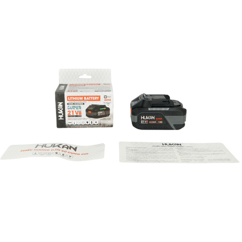 Pin cao cấp super chống cháy 4ampe 21V Hukan G2-SUPER40