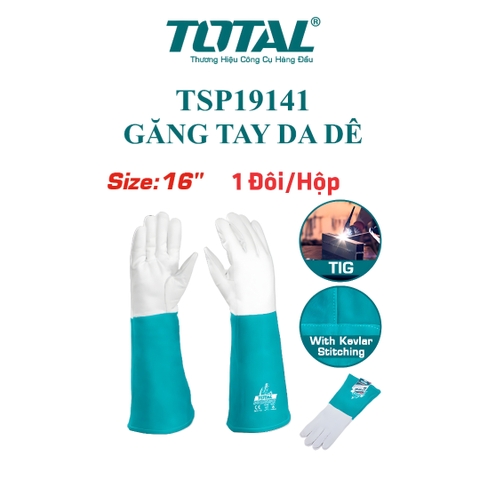 Găng tay da dê Total TSP19141