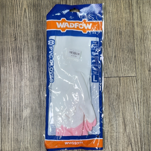 Găng tay nhựa size L PVC Wadfow WVG932L