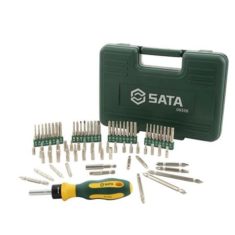 Bộ đầu tuýp 80 chi tiết cần tự động 1/4inch Sata 09326