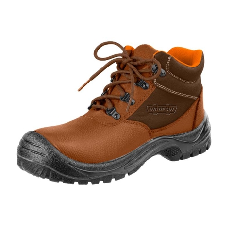 Giày bảo hộ da mũi thép size 43 Wadfow WSB3543