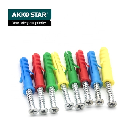 Hộp 30 tắc kê vít size 8, 10, 12mm AKKO STAR