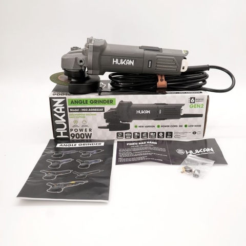 Máy mài công tắc đuôi ̣(chống khới động lại) 900W Hukan HG2-AG5022AT
