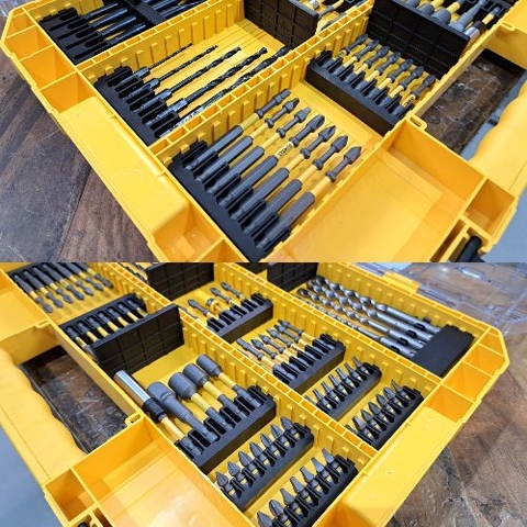 Bộ mũi khoan và mũi bắn vít Dewalt 75 chi tiết DT70764-QZ