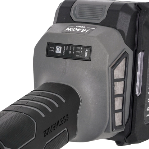 Máy mài góc 5 tốc độ GEN 2 dùng pin 21V Hukan HK-AG7900BL.2