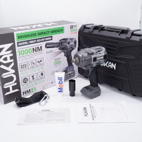 Thân máy bắn bu lông pin Gen 2 Hukan HM21-G2-IW1000N-T