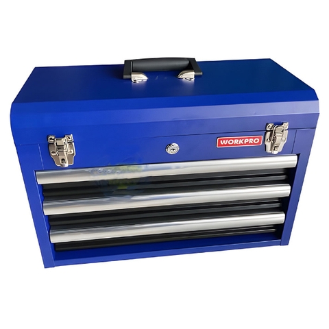 Thùng đồ nghề 3 ngăn kéo kích thước 51x26.5x35cm Workpro  WP282006