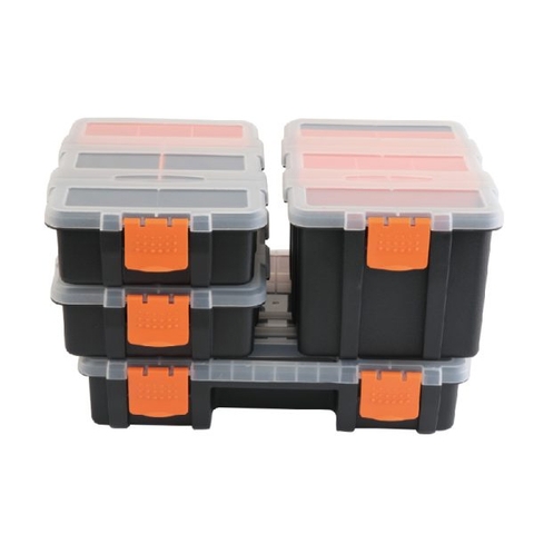 Hộp nhựa đựng đồ nghề 4 trong 1 (4 cái/bộ) Kendo 90237