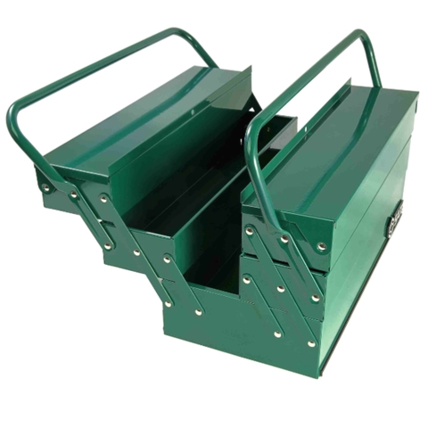 Hộp đựng đồ nghề 17 inch 5 ngăn cầm tay bằng thép Sata 95104A